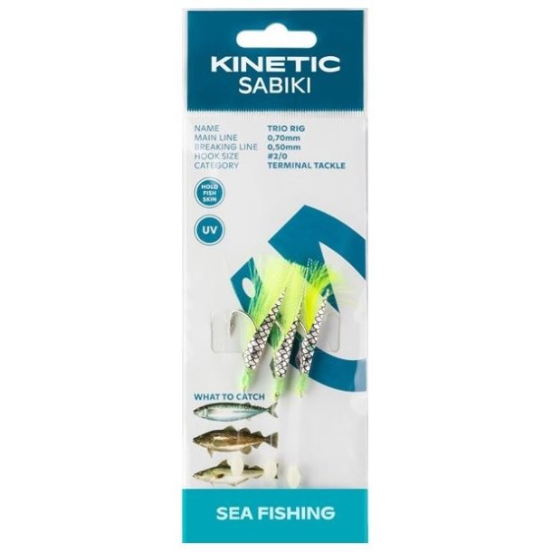 Kinetic Sabiki Trio Rig